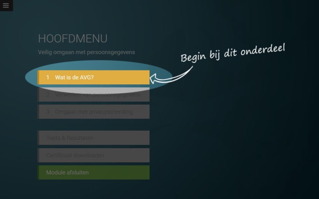 COA - begin hier-min