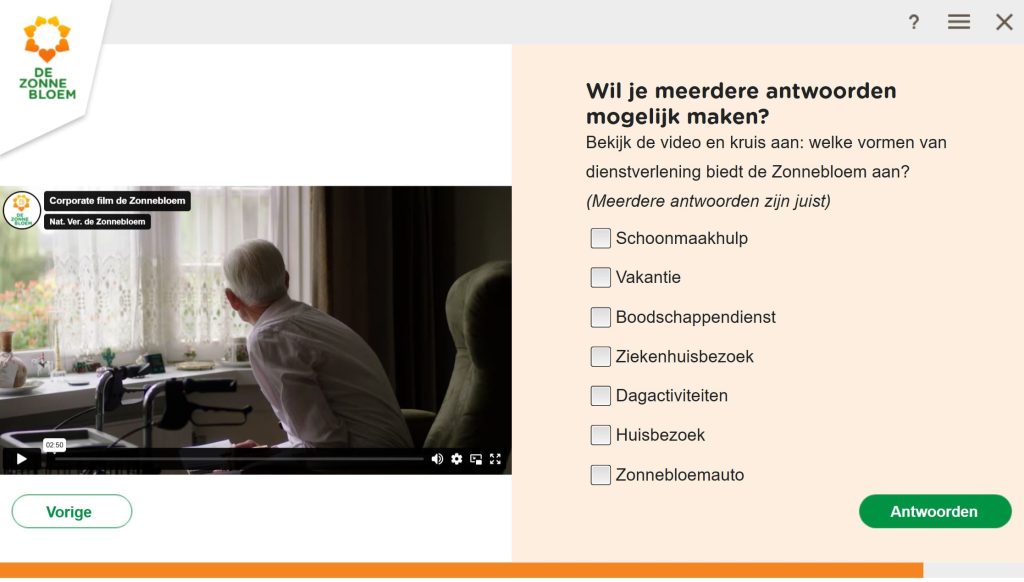 De zonnebloem - Voorbeeld-min