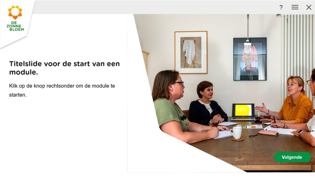 De zonnebloem - inlogscherm-min